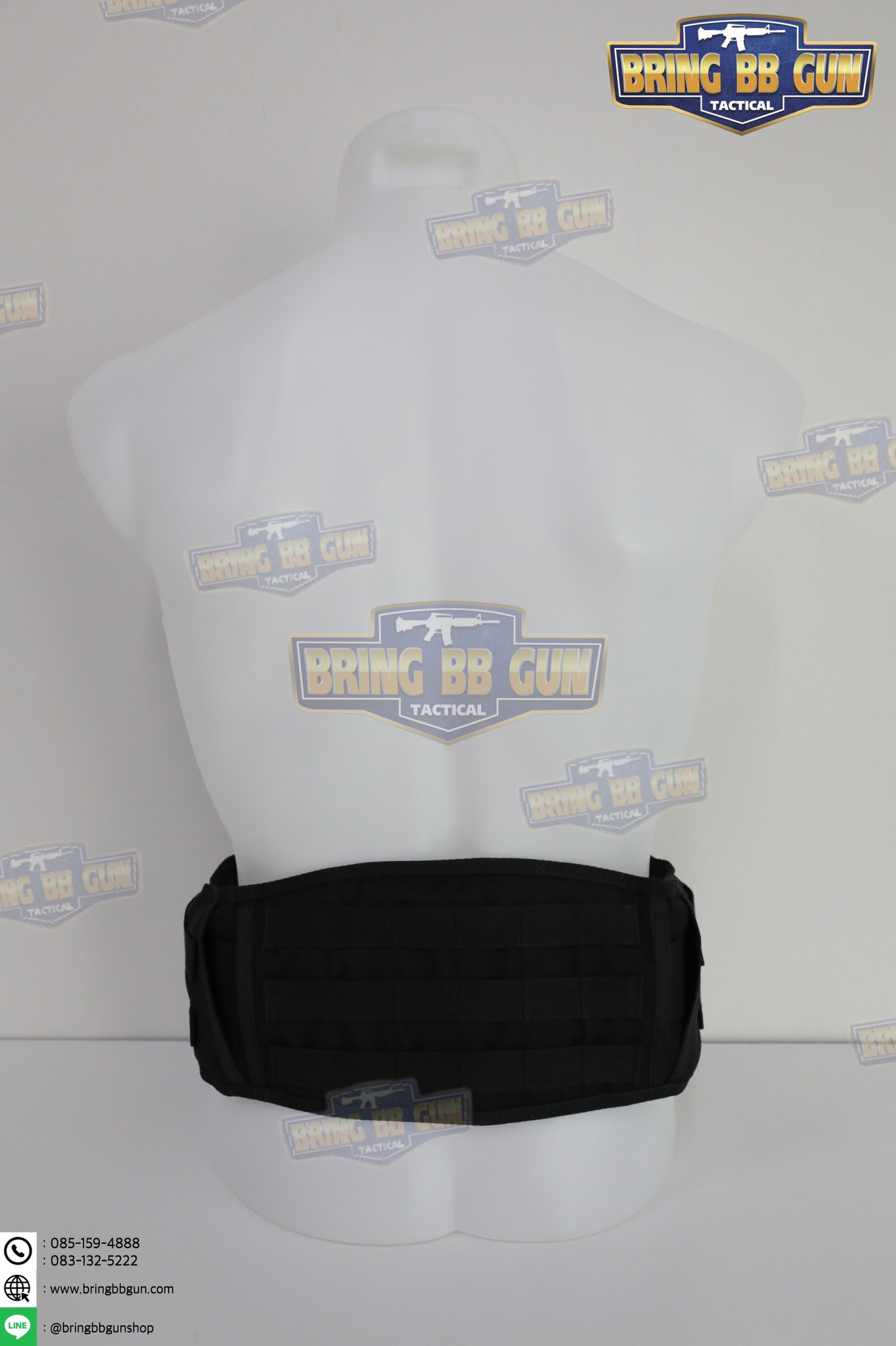 เข็มขัดสนาม แบบนวม (เข็มขัดสนามพร้อมรองนวม) (Battle Belt) (War Belt)