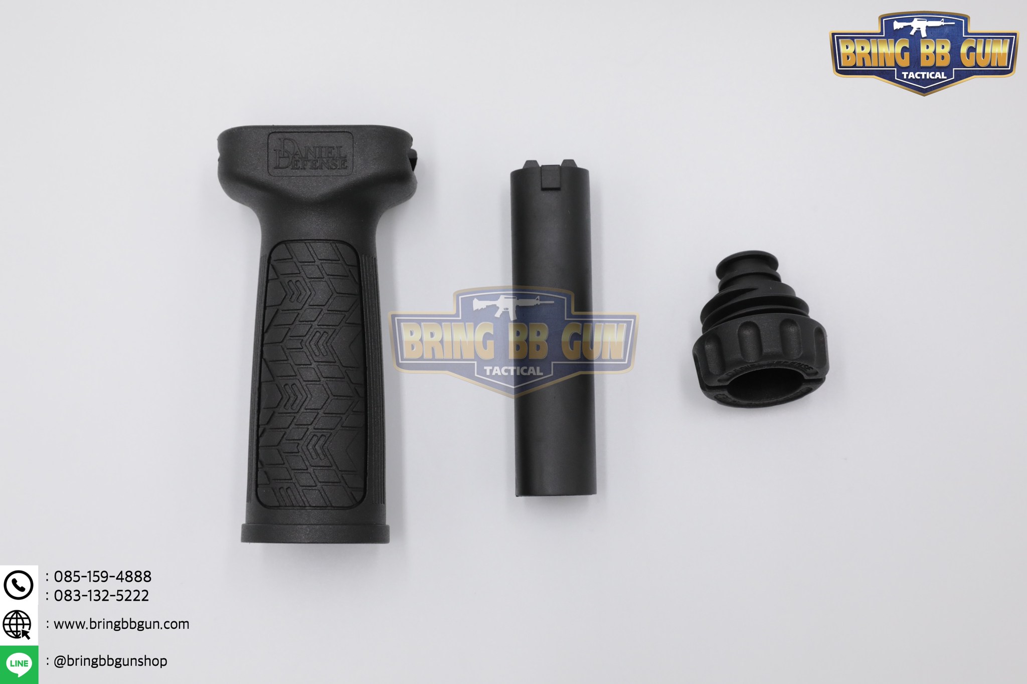 กริ๊ปมือหน้า Daniel Defense รุ่น จับราง 20mm. (DANIEL DEFENSE VERTICAL FOREGRIP - Picatinny)