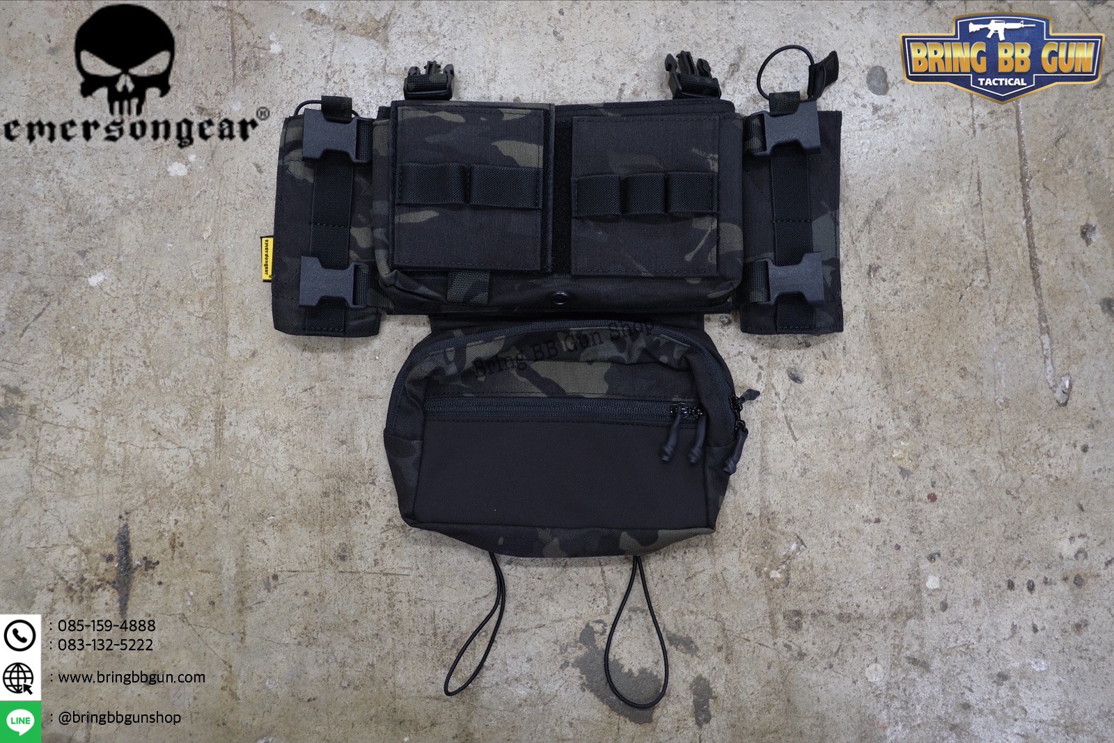 Micro Fight Chissis MK3 Chest Rig ยี่ห้อ Emerson