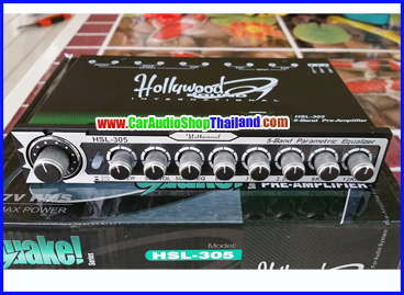 ปรีแอมป์ 5 แบนด์ คุณภาพ HOLLYWOOD HSL-305