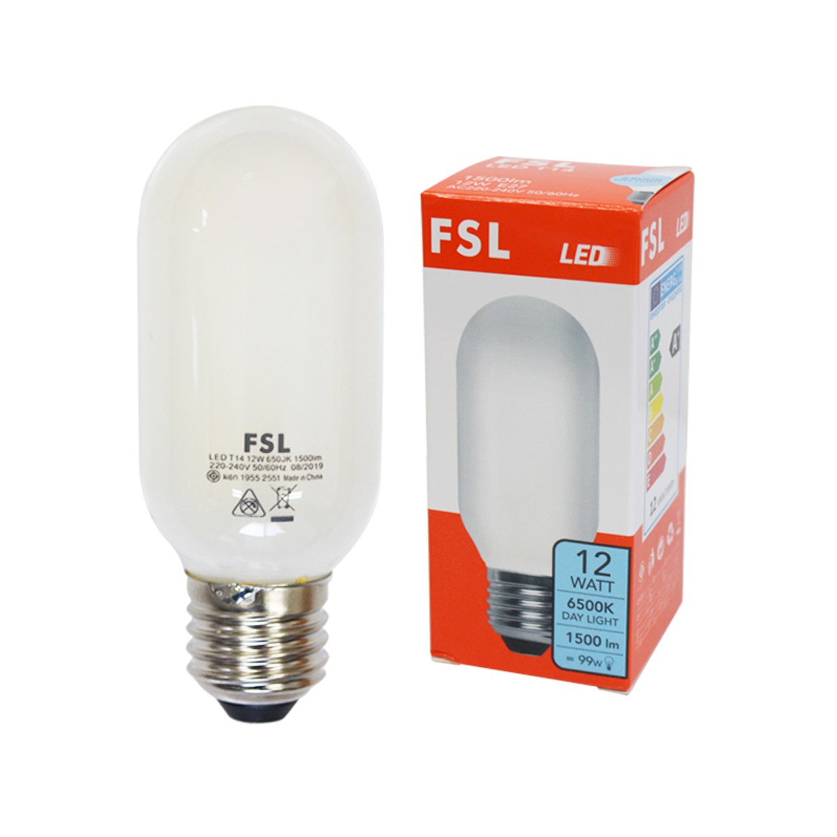 หลอดทรงกระบอก FSL-BULB-T14-12W