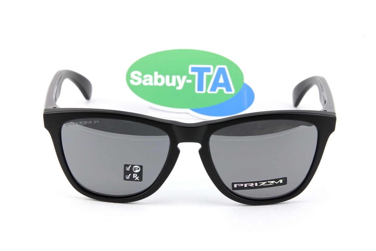Oakley Frogskins Matte Black/Prizm Black Polarized SKU#OO9245-87 (Asian Fit)