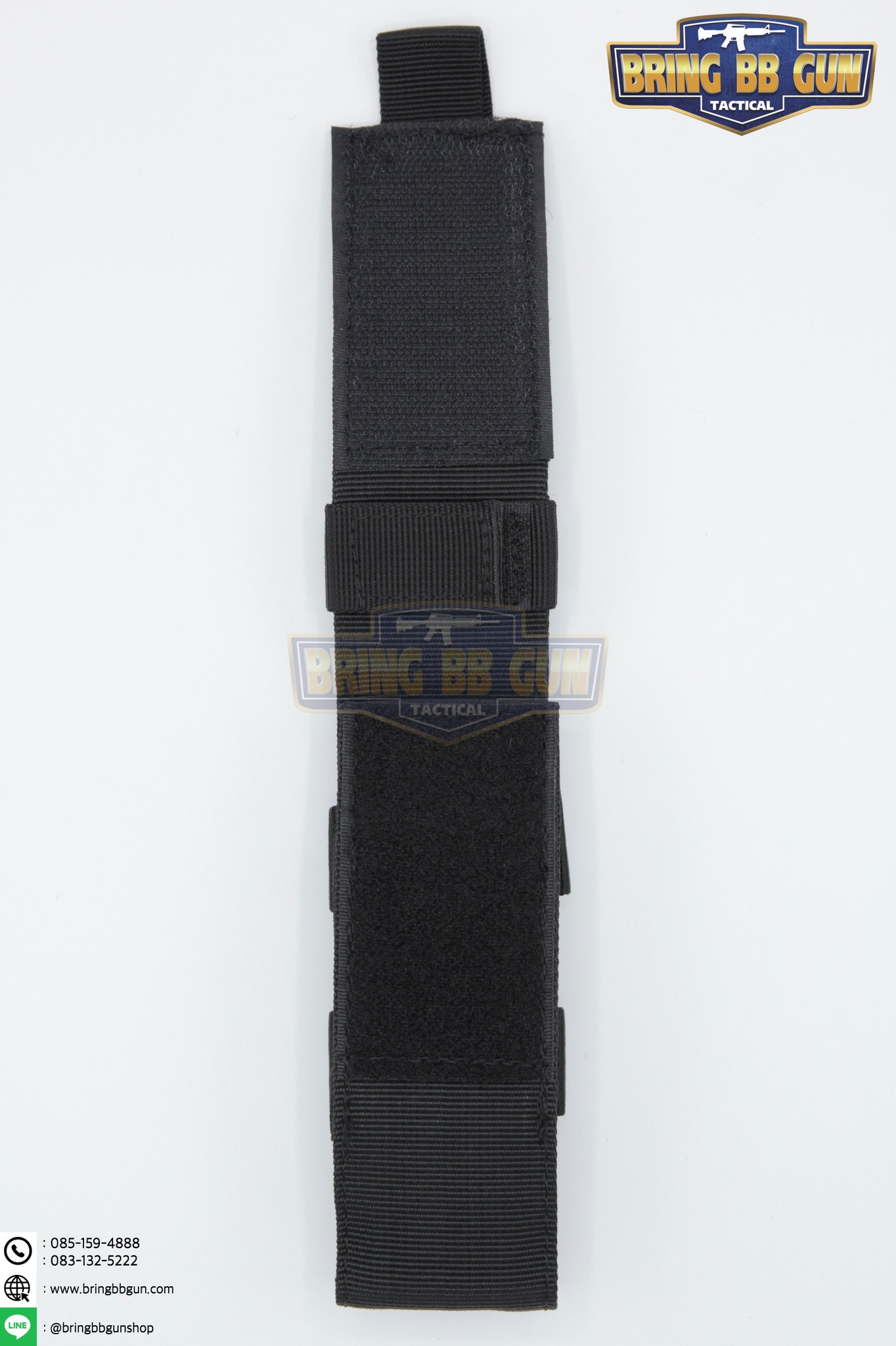 เพ้าผ้าใส่สายห้ามเลือด และ กรรไกรสนาม (ซองผ้าใส่สายรัดห้ามเลือด)