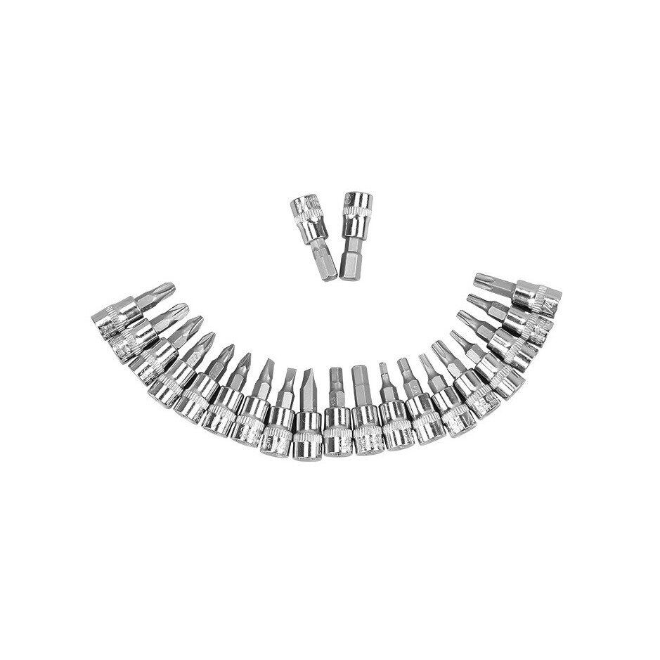 ชุดบล็อก 46 ชิ้น 2 หุน ขนาด 1/4 นิ้ว 46 ชิ้น ลูกบล็อกอเนกประสงค์ | OL-W-46