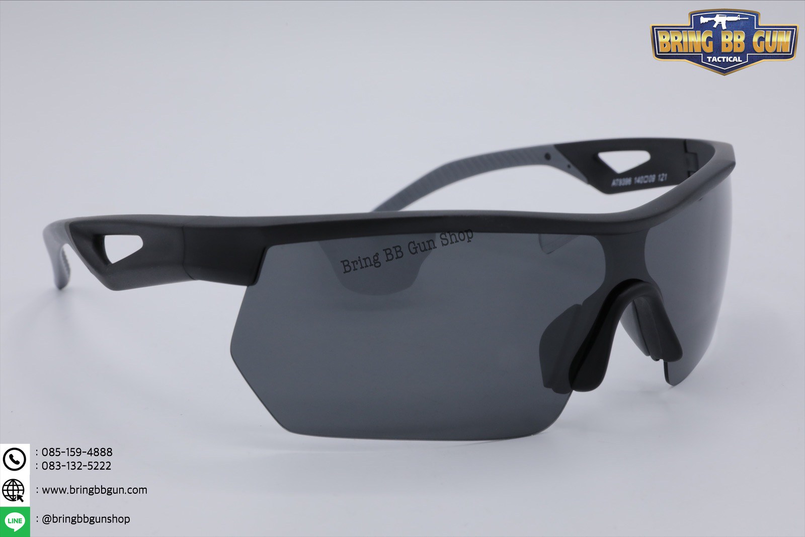 แว่นกันแดด เลนส์ Polarized (เลนส์โพลาไรซ์) รุ่น ทรงสปอร์ต