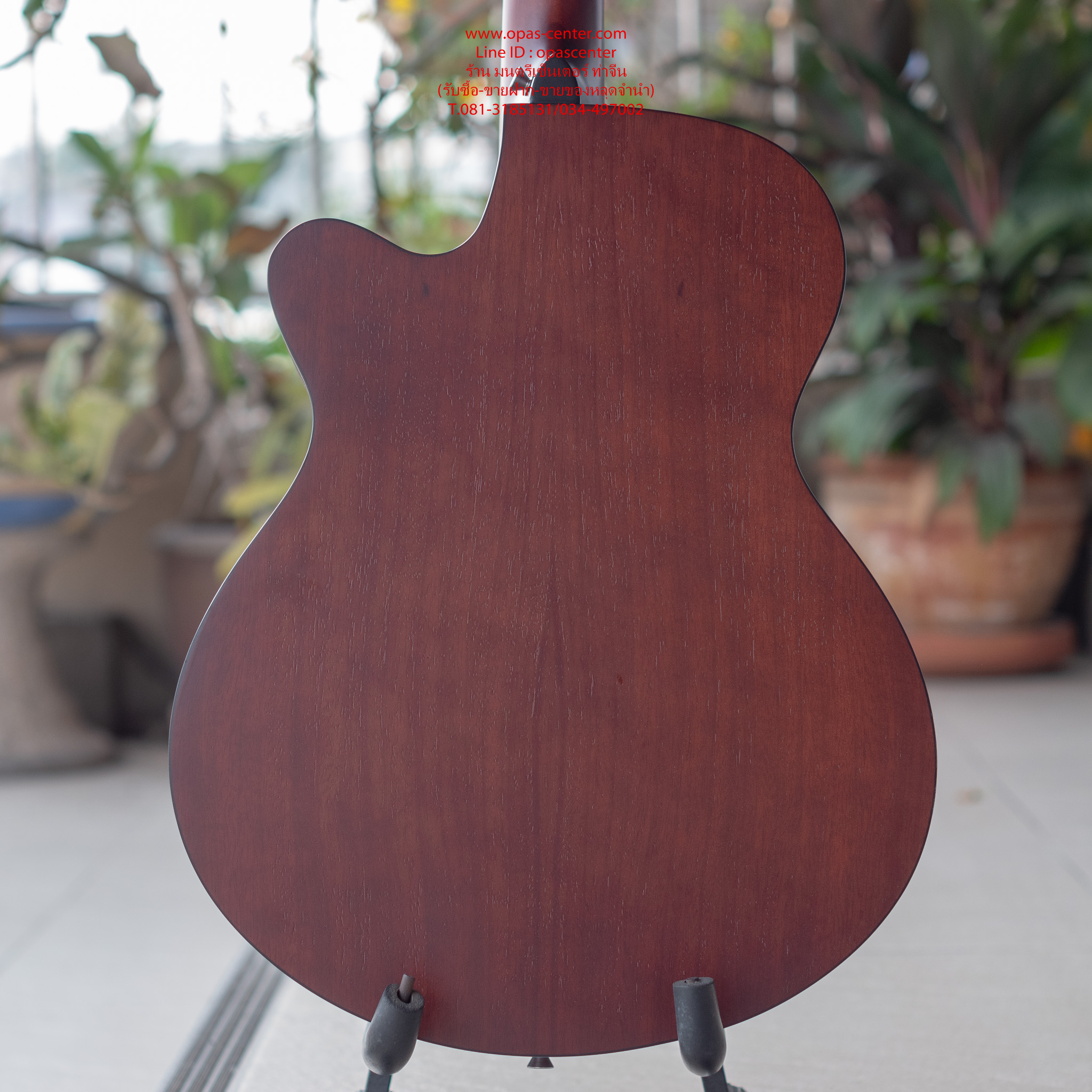 กีต้าร์โปร่งเว้า Mantic GT-1AC R 40 นิ้ว สีแดงสวย ทรง OM Cutaway ของใหม่