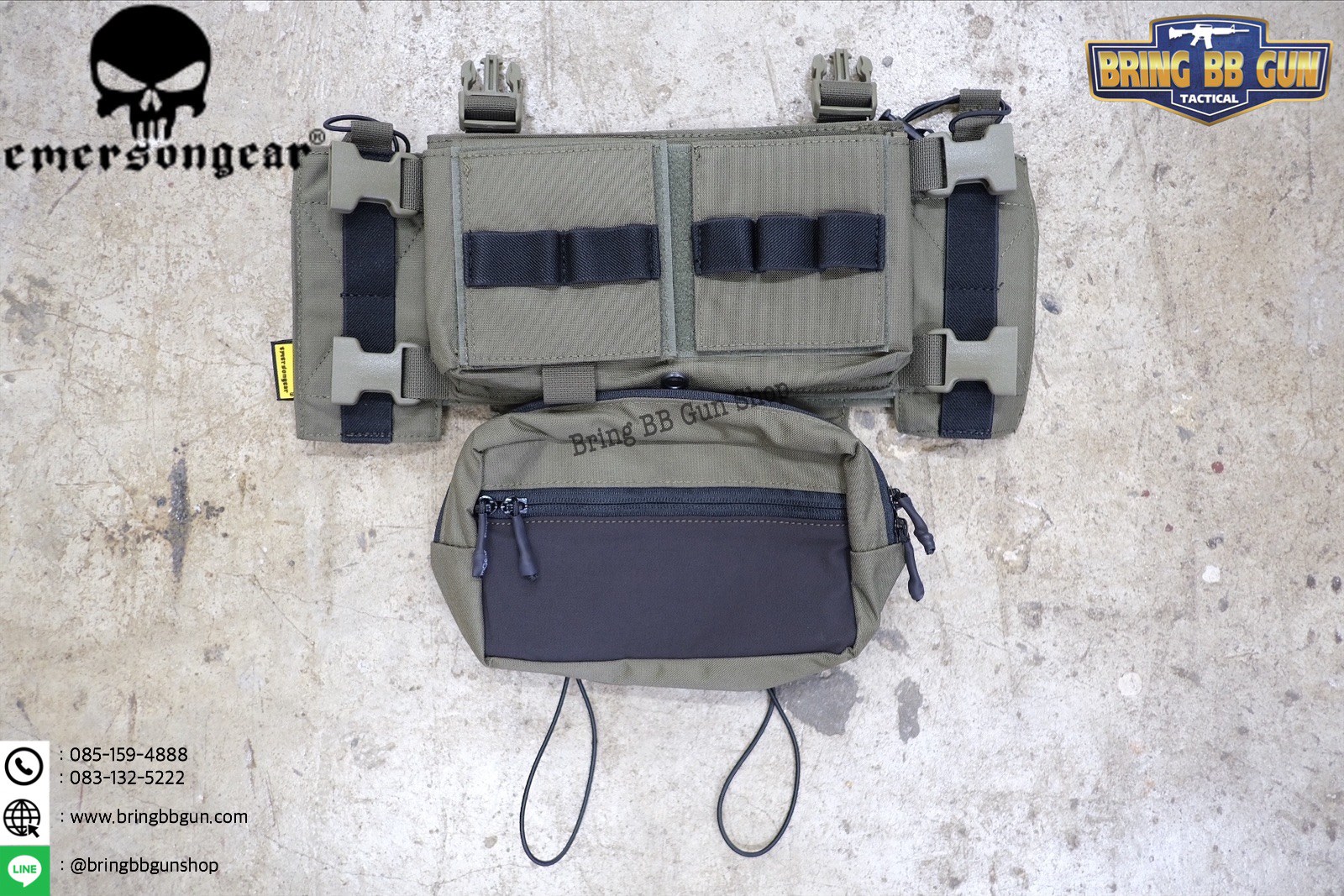 Micro Fight Chissis MK3 Chest Rig ยี่ห้อ Emerson