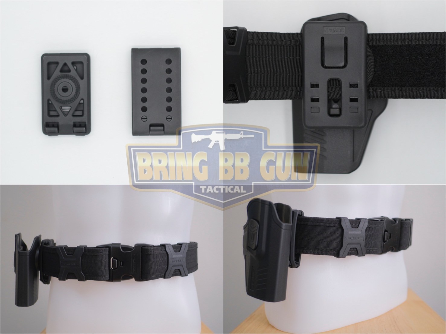 เพลตร้อยเข็มขัด แบบ Teklok ยี่ห้อ Cytac รุ่น Original (Belt Clip) (Teklok)