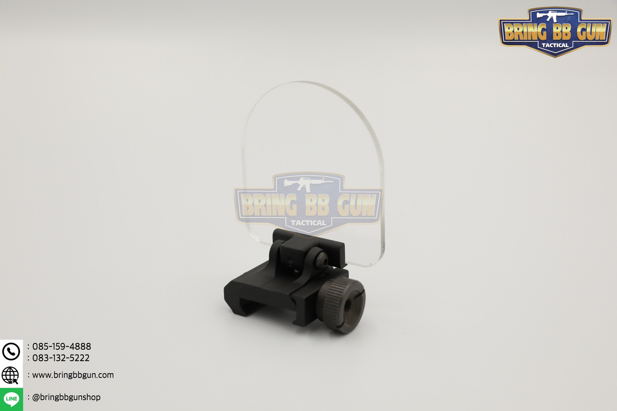 แผ่นอะคริลิคกันดอทแตก แบบจับราง20mm.