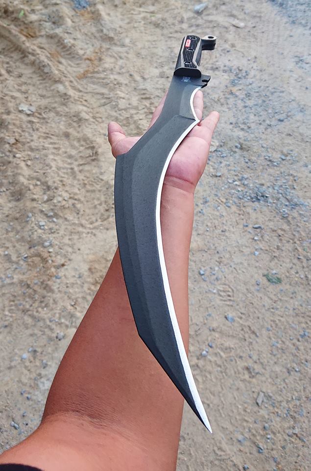 เขี้ยวสิงห์ รุ่นนี้เหมาะกับงานตัด กิ่ง ต้นกล้วย งานถางเปิดป่าที่สุด เป็นงานHandmade by PPKNIFE