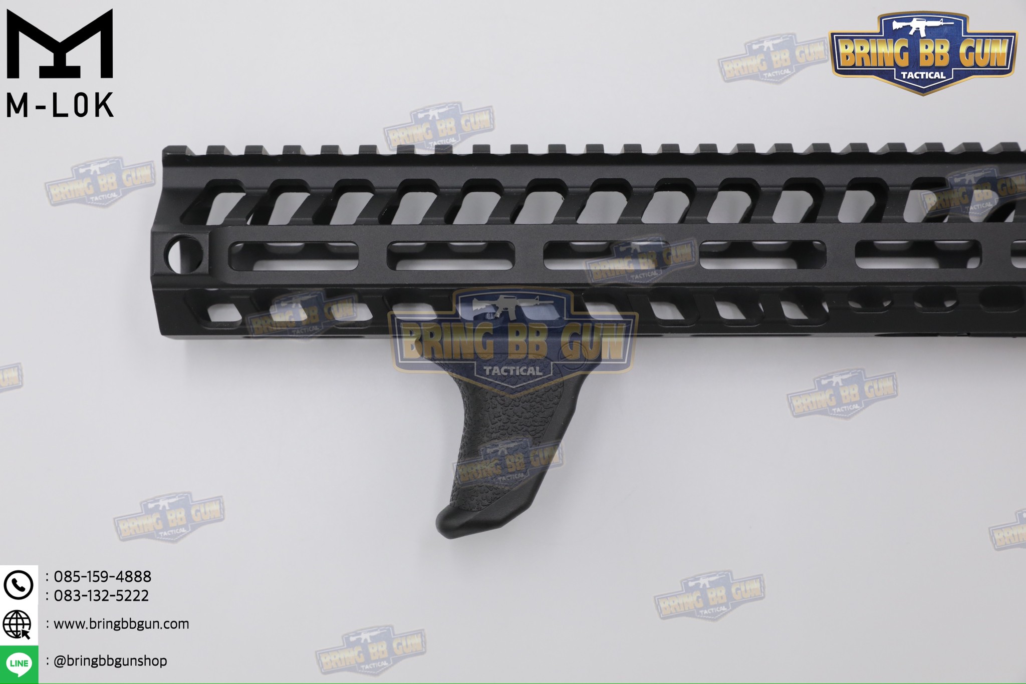 กริ๊ปมือหน้าทรง Emissary Development Handbrake รุ่น M-Lok (Angled Foregrip) (ใช้ได้กับชุดหน้าระบบราง M-Lok เท่านั้น)