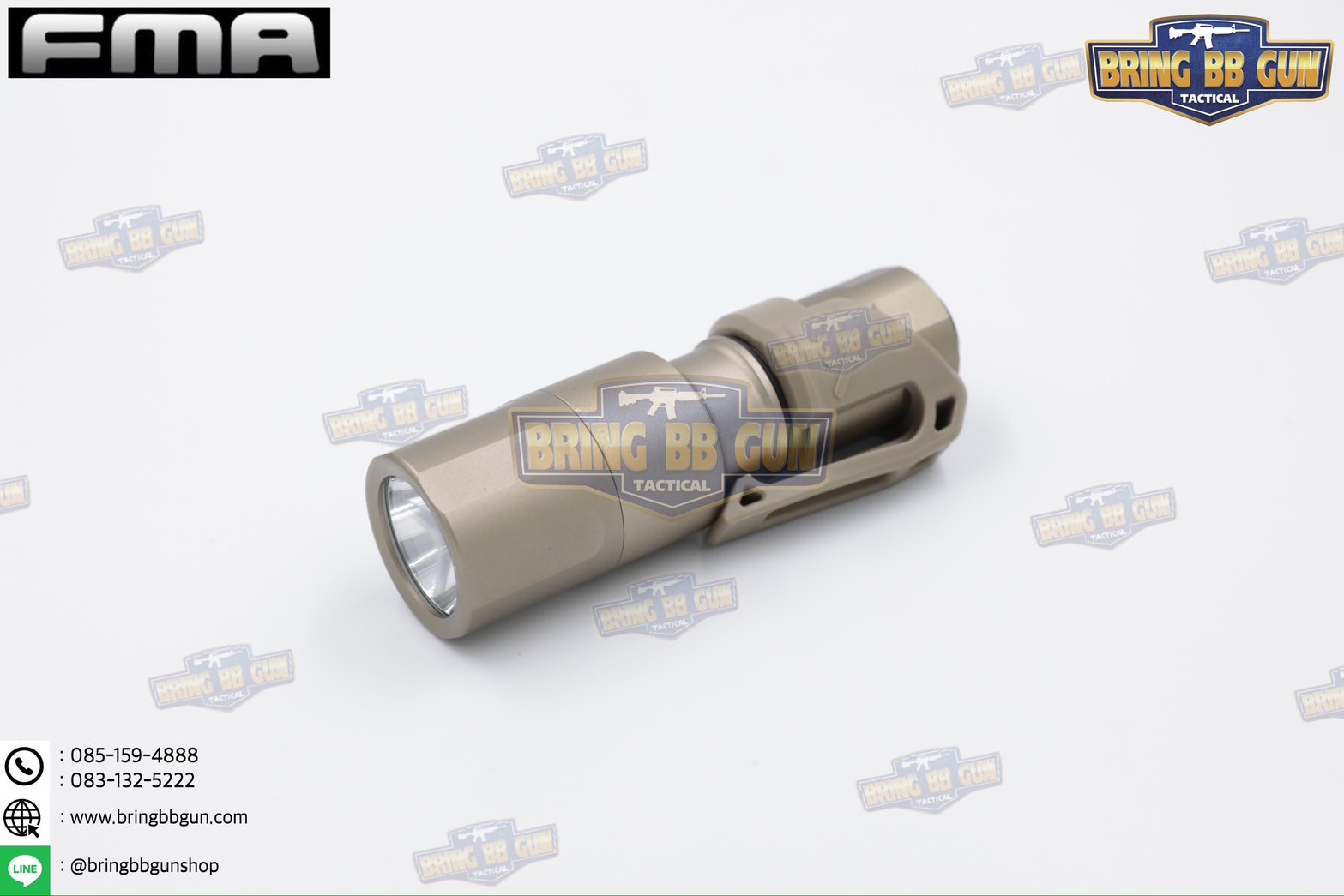 ไฟฉาย ยี่ห้อ FMA ทรง Cloud Defensive MCH-HC Micro (หลอดLED) (FMA MCH-EDC Flashlight) (MCH Handhelds) (Mission Configurable Handheld) #ไฟฉายมือถือ #ไฟฉายพกพา