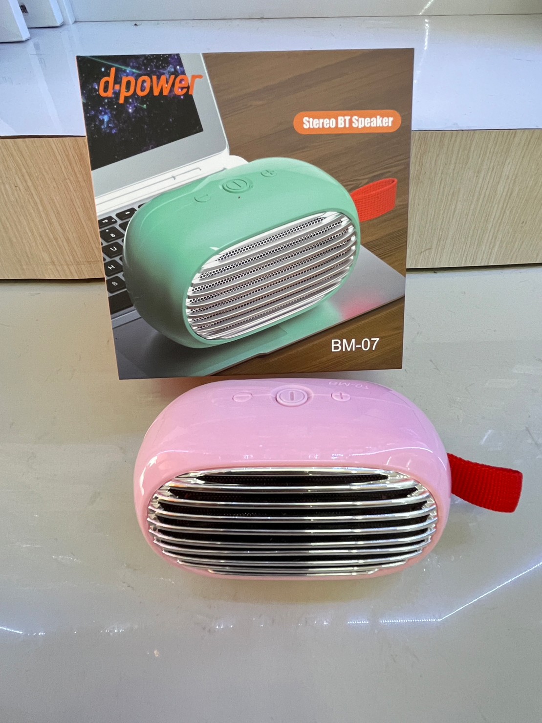 D-Power Mini Bluetooth Speaker รุ่น BM-07 SKU-03251