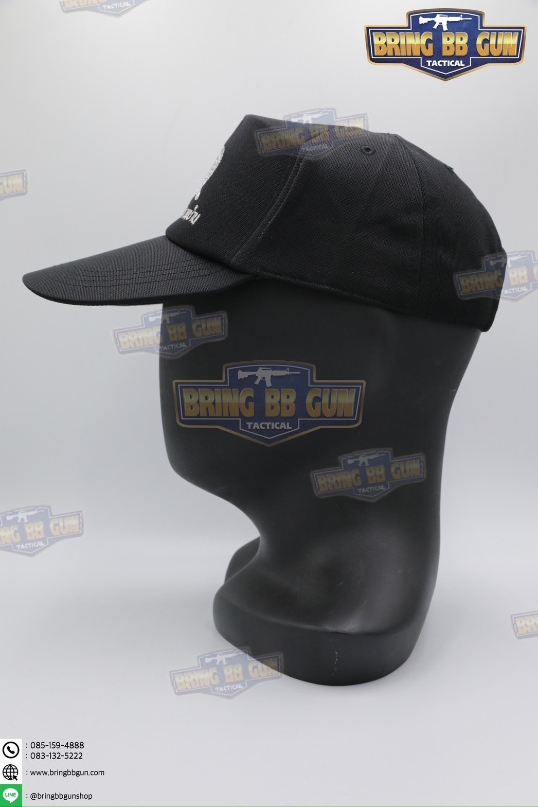 หมวกแก๊ปปักลายหน่วยงานต่าง เกรดพรีเมี่ยม (Version 2) Cap