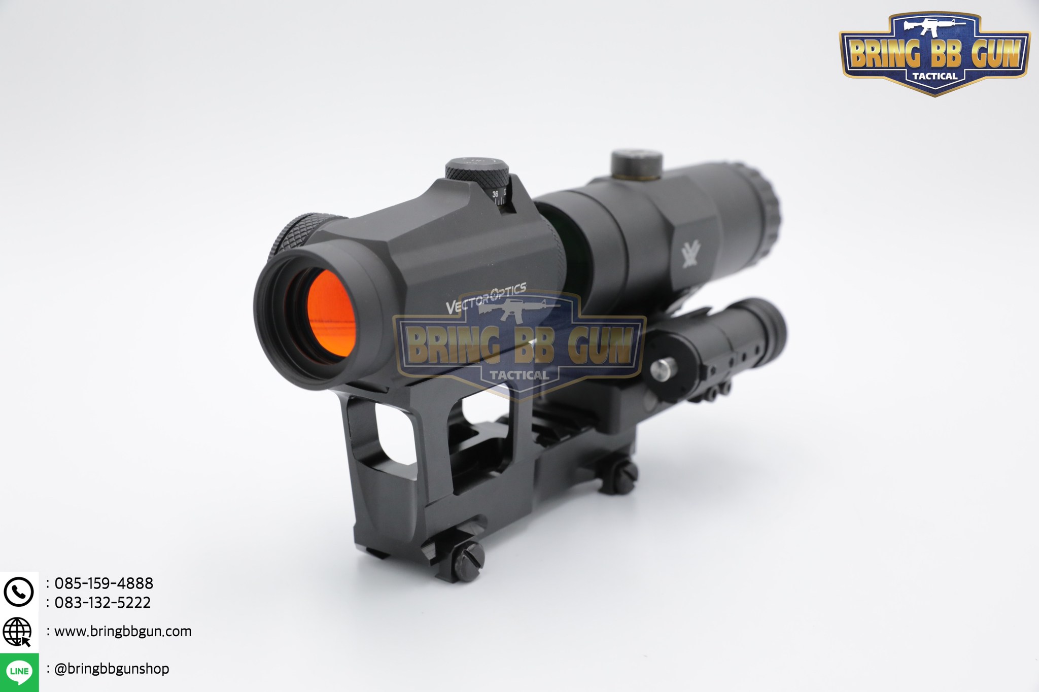 ขายกดอทสูง Aimpoint Micro NVG (Aimpoint Micro NVG High Rise Mount w/ 1913) (Micro NVG High Rise Mount) สำหรับเรดดอท : Aimpoint T1/T2 , Maverick