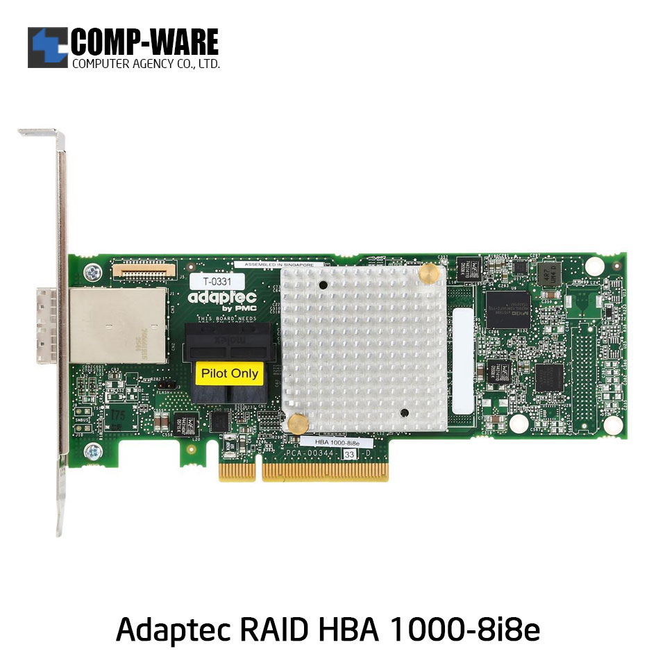 Microsemi Raid Controller 2288500-R (8-Port Internal ,8-Port External) PCIe HBA 1000-8i8e