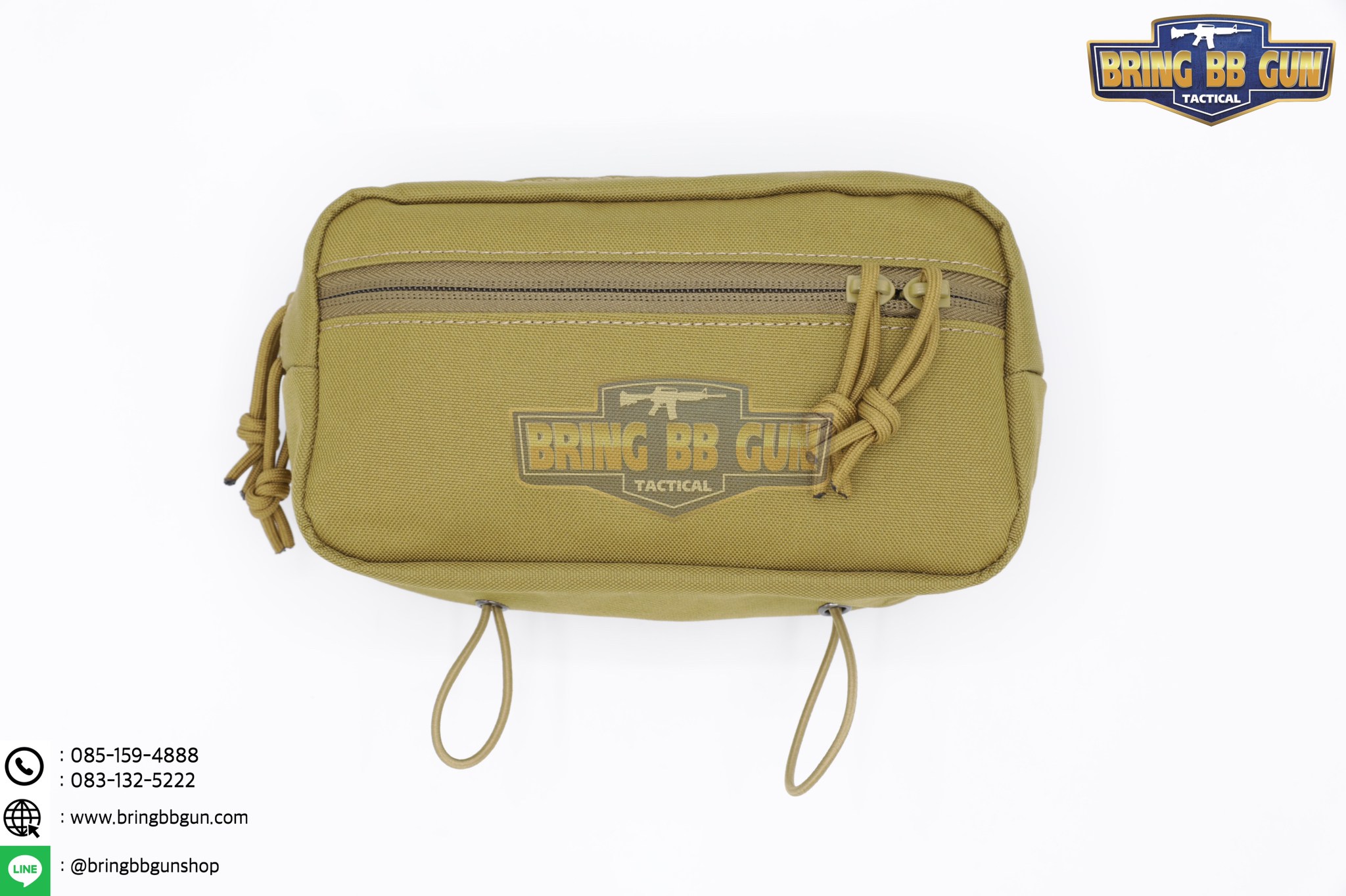 กระเป๋าจิงโจ้ติดเสื้อเวส ทรงสีเหลี่ยม (Drop Pouch) (Lower Accessories Pouch)