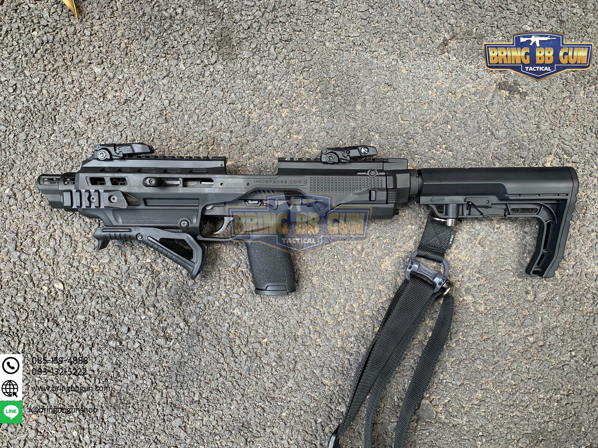 ชุดประกอบปืนสั้น Kidon (Toy Version) รุ่น กระเป๋าผ้า