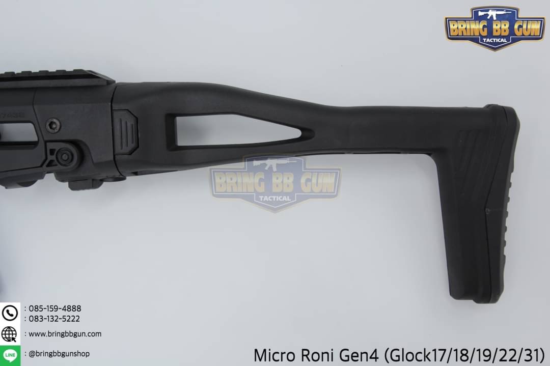 ชุดประกอบปืนสั้น Micro Roni Gen4 สำหรับปืนGlock17/18/19/22/31 (Toy Version)