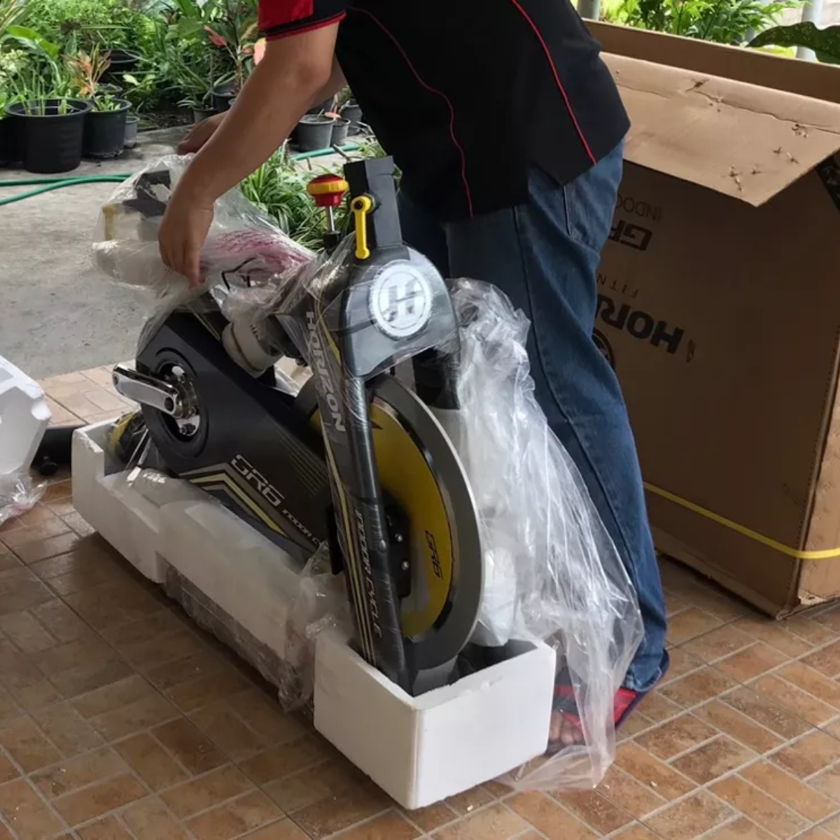 19,500 *ทักแชทผ่อน0%ค่าส่ง 0บ.(Global Version) Horizon จักรยานปั่นออกกำลังกาย GR6