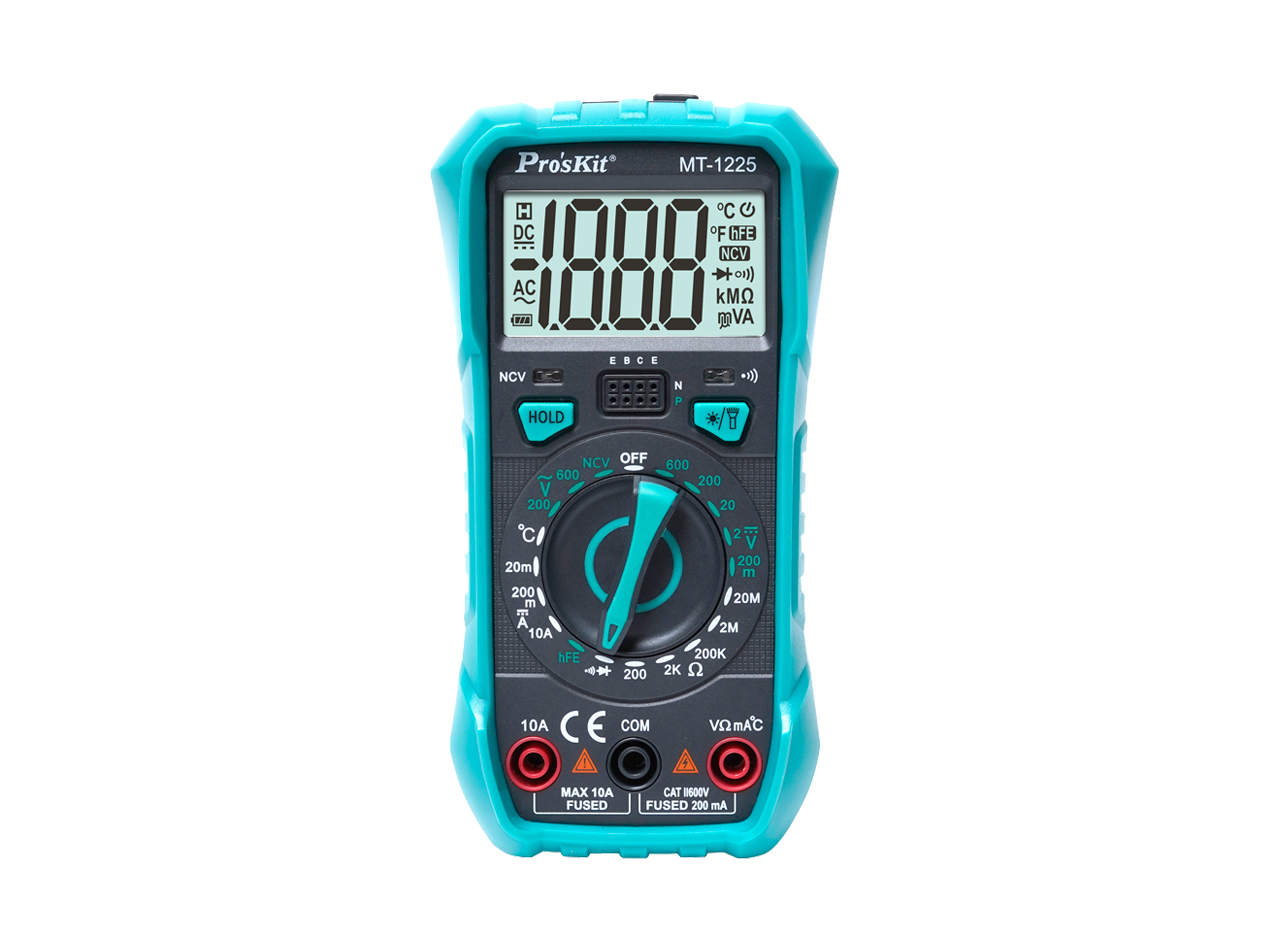 MT-1225 (CN) 3-1/2 ดิจิตอลมัลติมิเตอร์ MT-1225 PRO'S KIT (CN) onebanmor