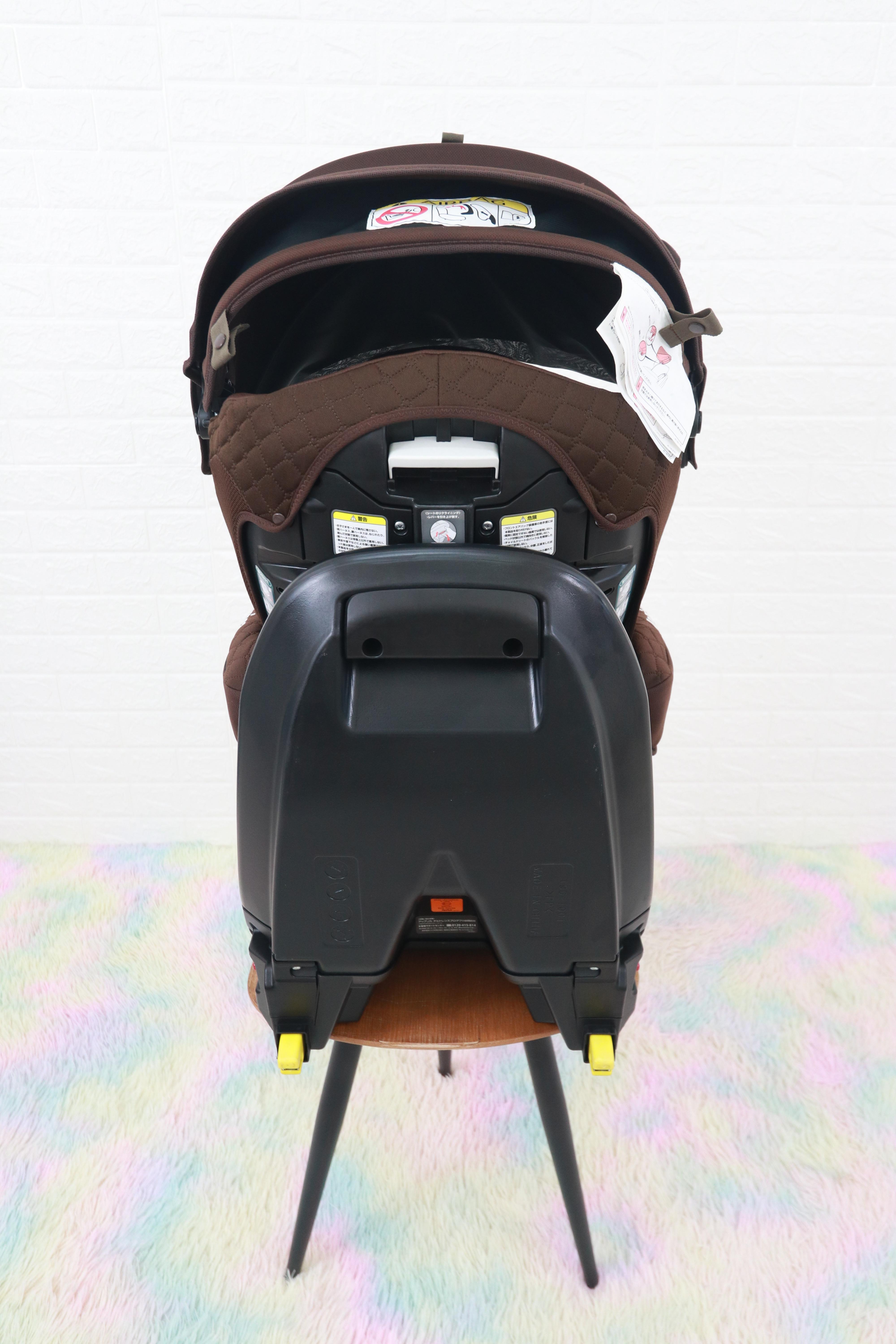 คาร์ซีทมือสอง Aprica Fladea Grow DX (Isofix) สีน้ำตาล