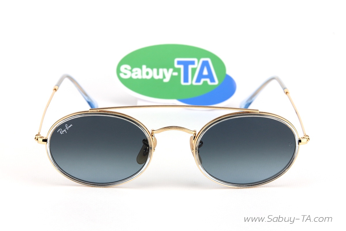RayBan Oval Double Bridge RB3847N 91233M