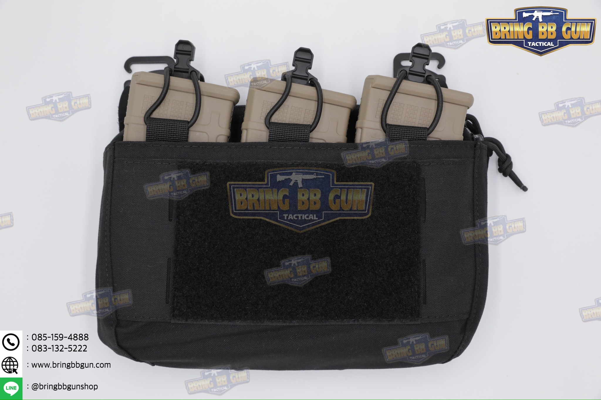 เพ้าแม็กกาซีน DOPE (5.56 แบบ3ช่อง) (DOPE Tactical Flap) (G Buckle + Velcro) (Ferro Concepts DOPE Front Flap) (DOPE Front Flap)