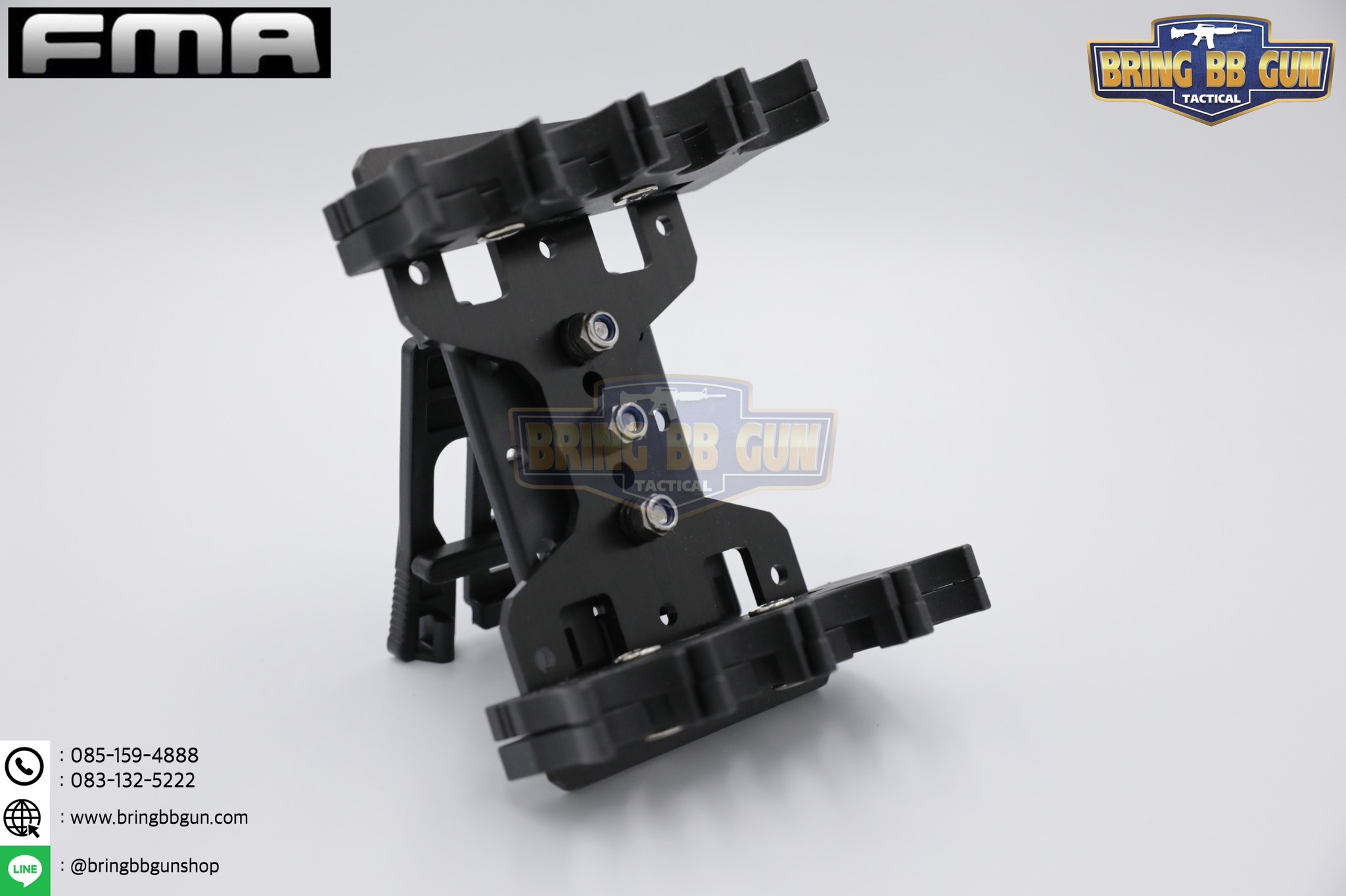 จิงโจ้ใส่กระสุนลูกซอง 8 นัด (แผงกระสุนลูกซองจิงโจ้โหลดเร็ว 8 นัด) ยี่ห้อ FMA รุ่น บอดี้อลูมิเนียม FMA Pratical 8Q shotshell Carrier（CNC)