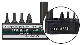 ไขควงอิสระเปลี่ยนหัว ENGINEER DR-08 Versatile flexible shaft makes complicated jobs easy