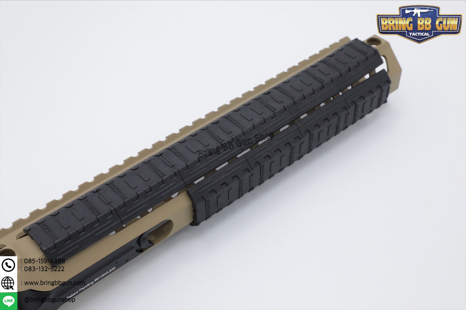 M-Lok Cover ยี่ห้อ MGPCQB ใน1ชุดมี10ชิ้น