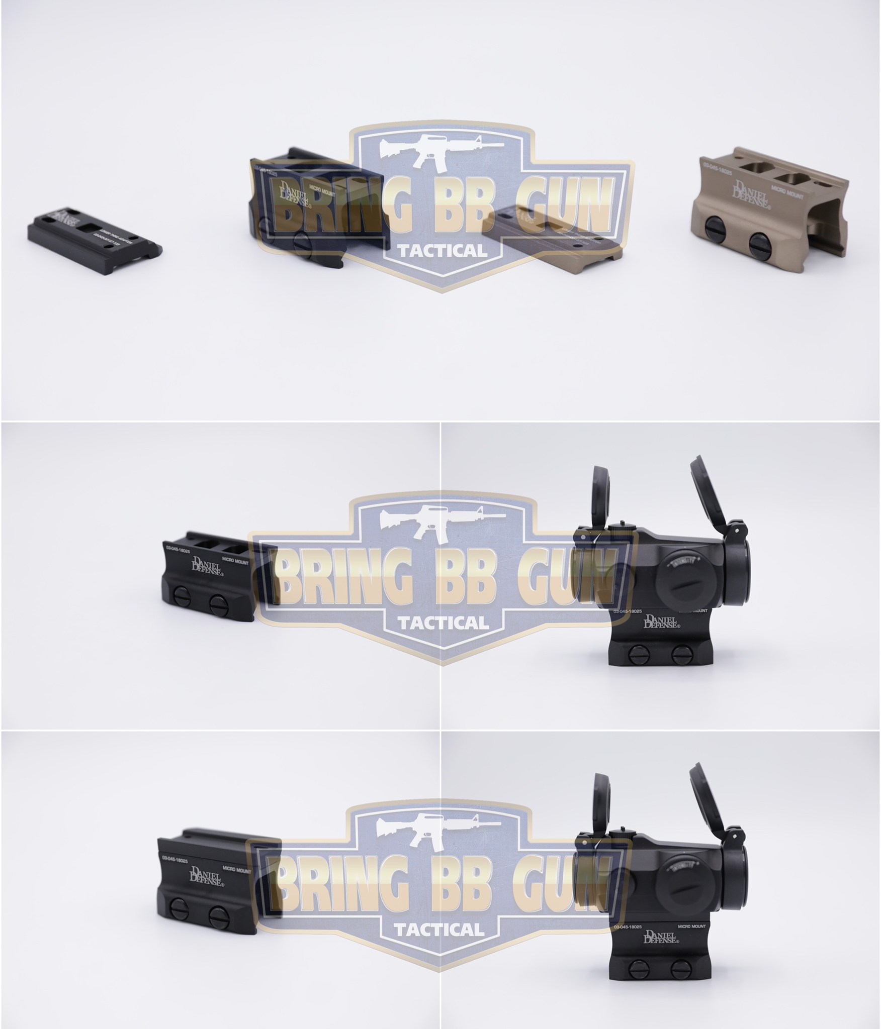 ขาจับดอท T1/T2 Daniel Defense Micro Mount