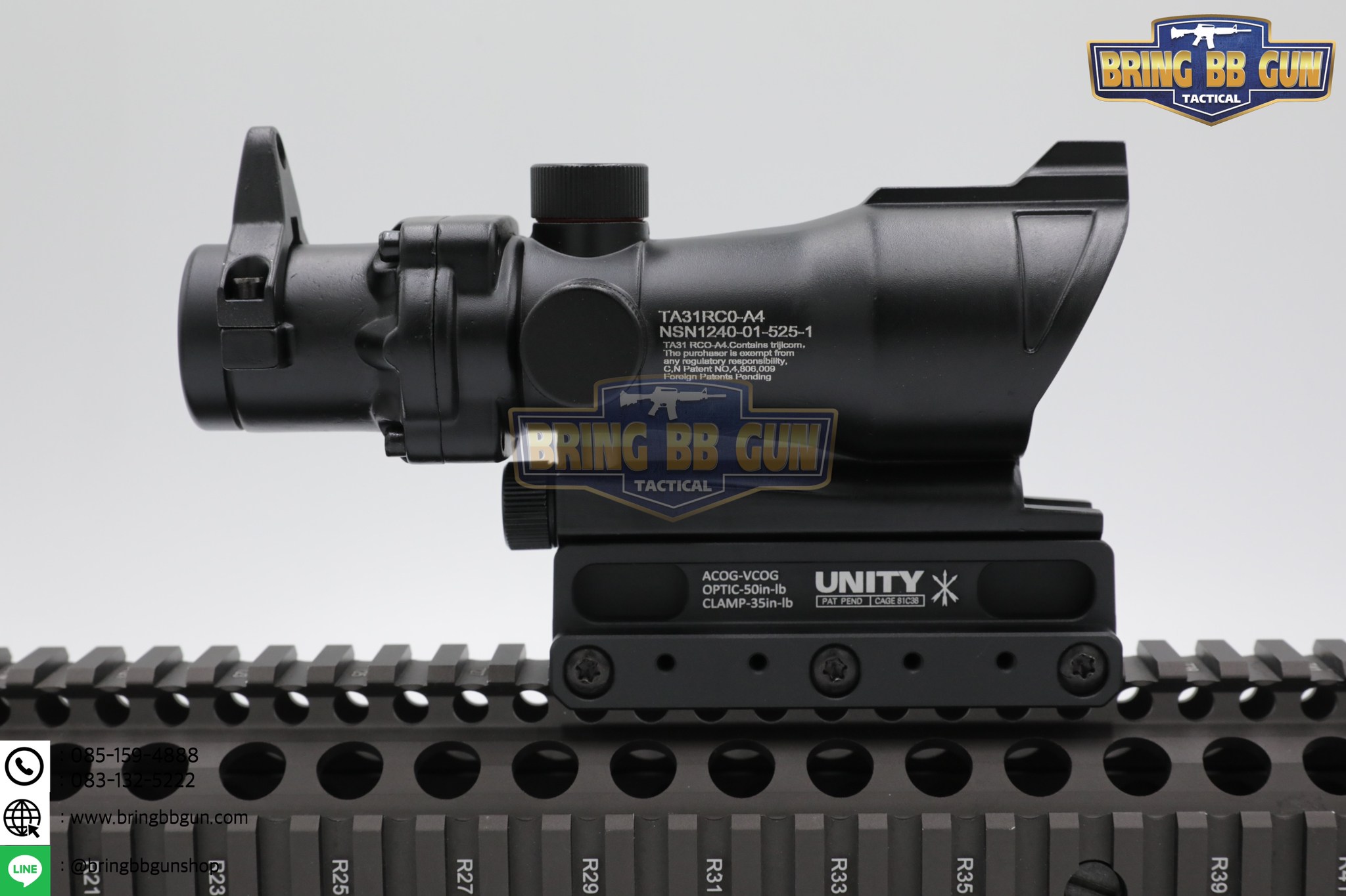 ดอท Acog + ขาจับดอทAcog Unity (Trijicon Acog + Unity FAST™ COG Series Mount) (ดอท Trijicon Acog + Unity FAST COG Series Mount) (เรทดอท Acog + ขา Unity) (Acog + ขายกสูง)