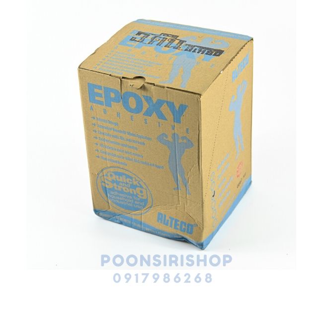 ALTECO กาว 3 ตัน สีเหล็กติดเหล็กชนิดแห้งช้า 60นาที (56.8กรัม)