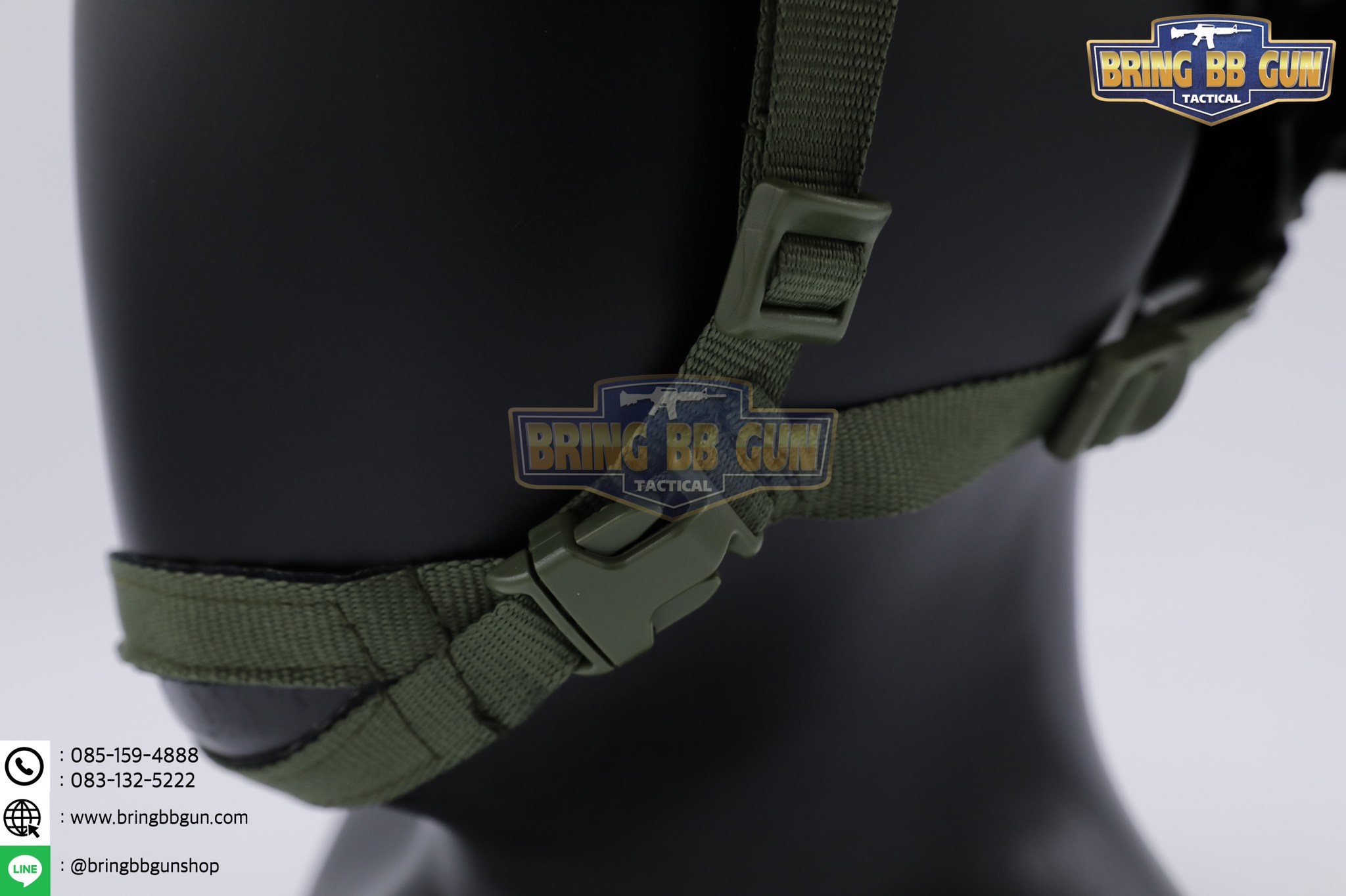 หมวก Fast ปรับท้ายทอยได้(หมวกฟาส) (Fast Helmet MH type) รุ่น Upgrade Version No holes ปรับรัดท้ายทอย