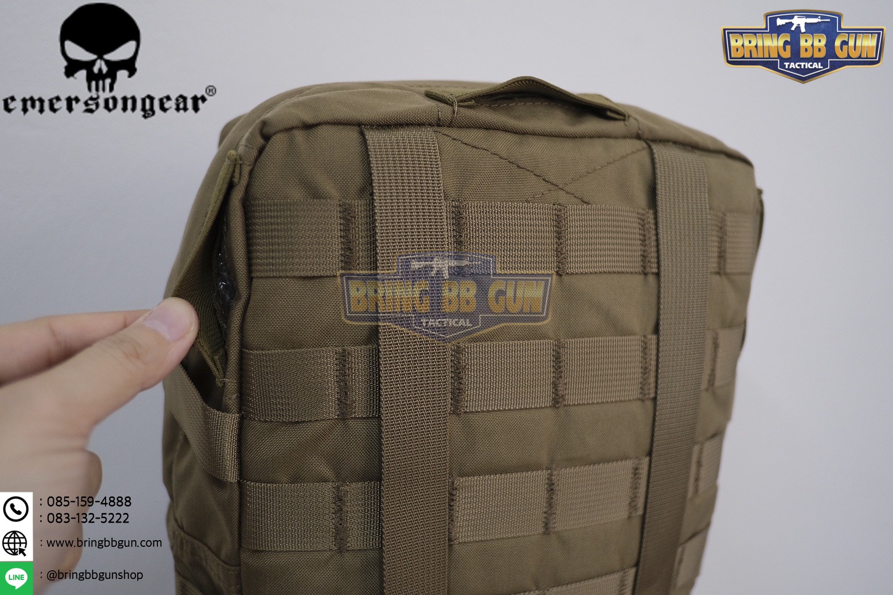 กระเป๋าติดเวส Modular Assault Pack w 3L Hydration (Modular Assault Pack w 3L Hydration Bag) ยี่ห้อ Emerson