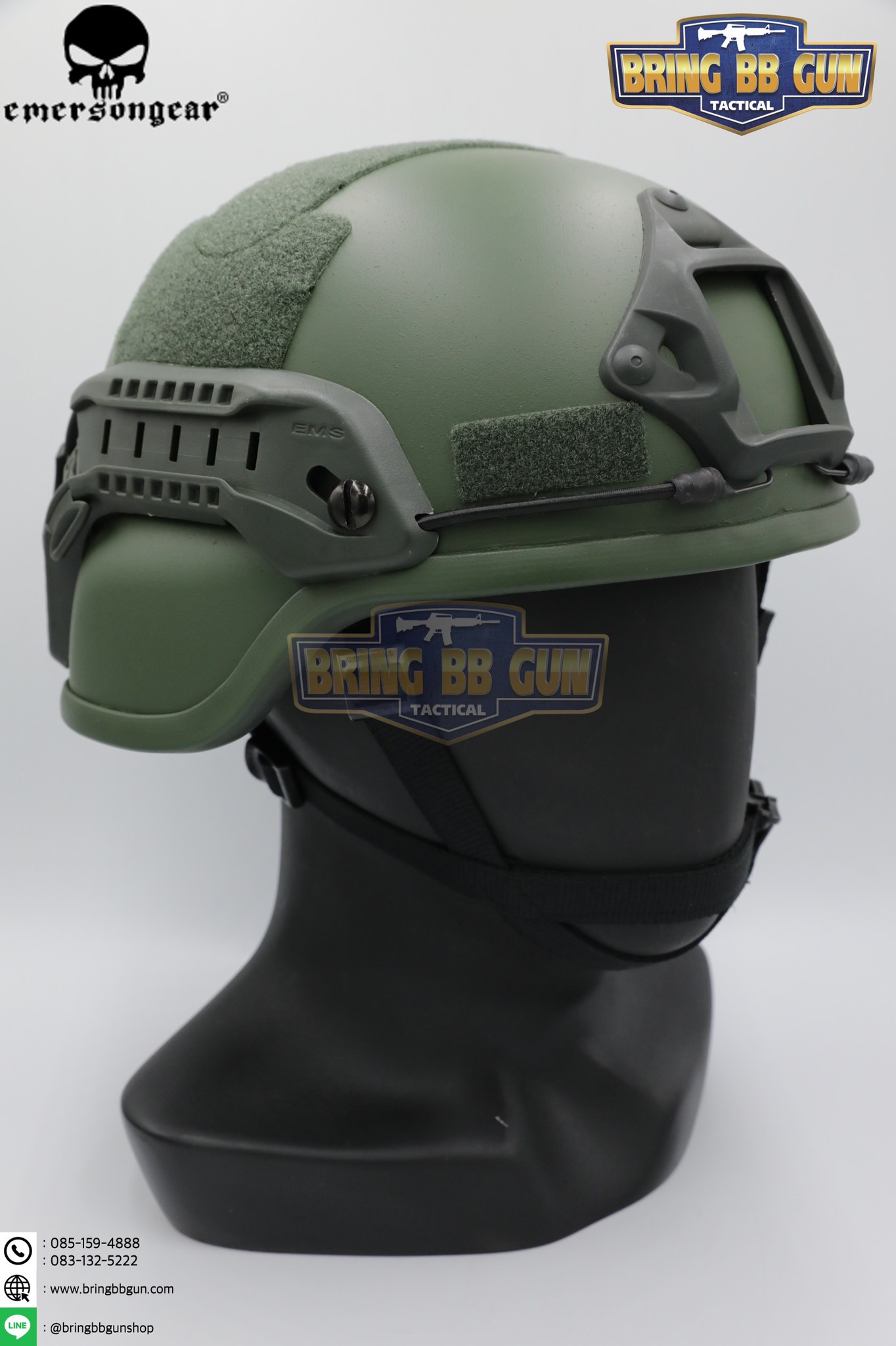 หมวก Mich 2000 ยี่ห้อ Emerson (EMERSON ACH MICH 2000Helmet-Special action version) (ACH Mich 2000 Helmet)