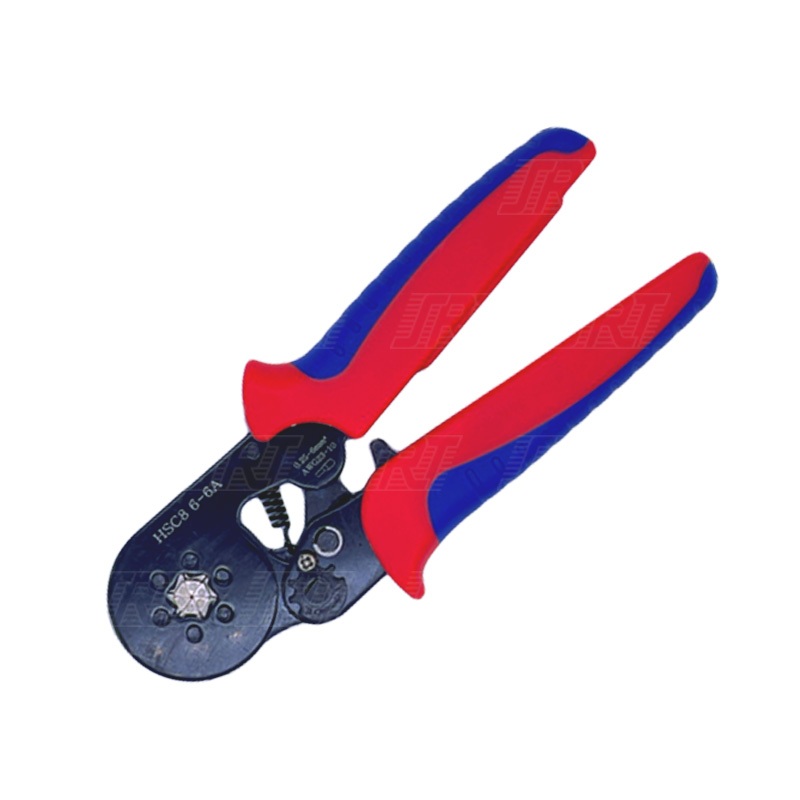 คีมย้ำหางปลา คอร์ดเอ็น 0.25-6mm² (AWG23-10) | HSC8-6-6A