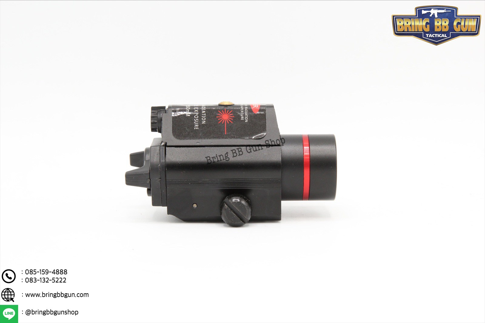 ไฟฉาย และ เลเซอร์ (สีแดง) ติดปืน รุ่นM6อลูมิเนียม