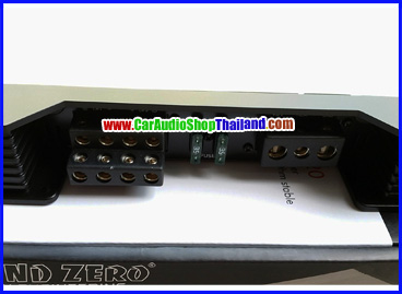 แอมป์ 4 CH คุณภาพสูง GROUND ZERO GZBA 4120 (เสียงดี)