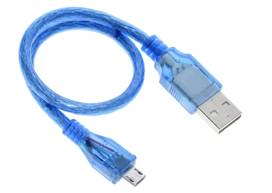 สาย Micro USB 0.3m for Arduino ยาว 30 cm.