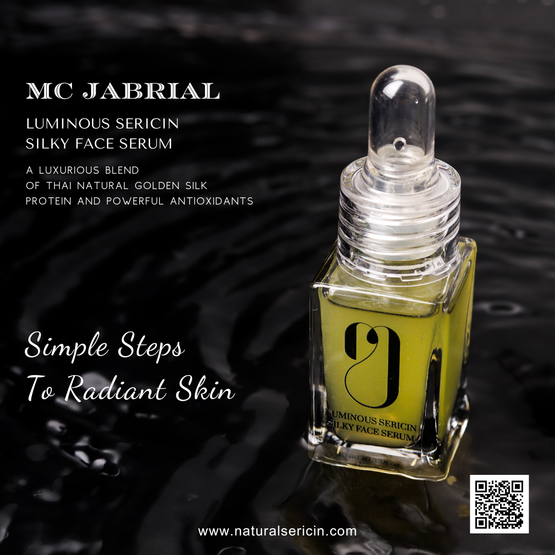 Luminous Sericin Silky Face Serum 10ml. ลูมินัส เซริซิน ซิลค์กี้ เฟส เซรั่ม ขนาด 10มล.