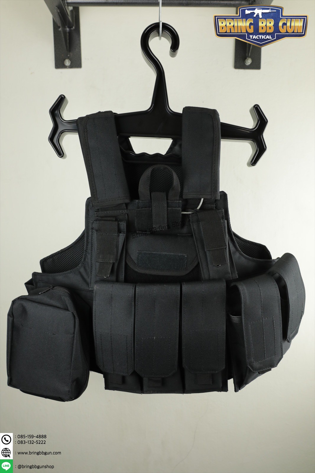 เสื้อเวส รุ่นไซราส (Tactical Vest C.I.R.A.S.)