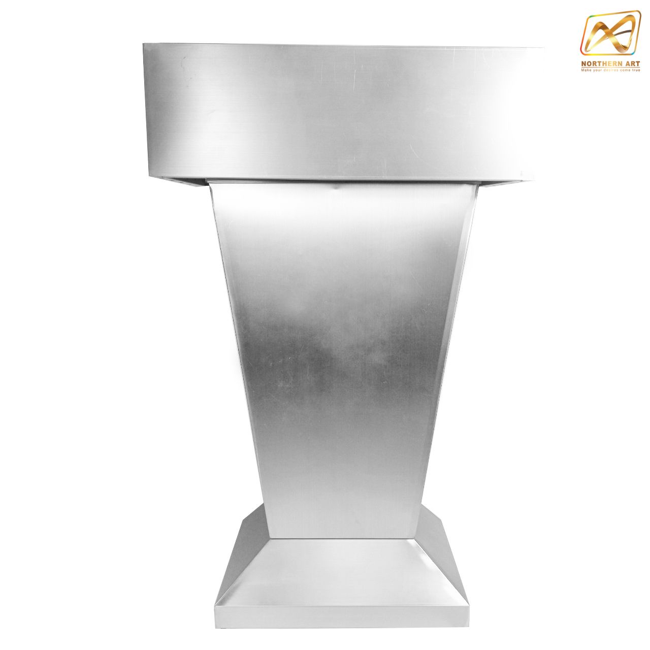 โพเดียมสแตนเลส เกรด304 พร้อมลิ้นชัก ไม่เป็นสนิม ขนาด (W) 69.5 x (L) 36 ซม. สูง 112 ซม.