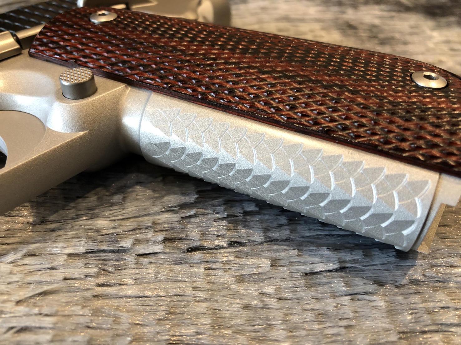 [ปืนฝากขายมือสอง] Kimber .45 1911 Super Carry Custom สภาพดีมาก ยิงน้อย เน้นนอนกล่อง ทูโทนสวยๆ งานคัดเกรด ตัวจริงสวยสุดๆ