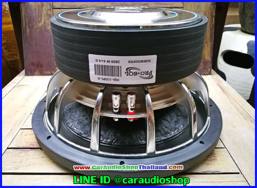 ลำโพงซับ 12 นิ้ว คุณภาพสูง PRO SQL 12 SPL II