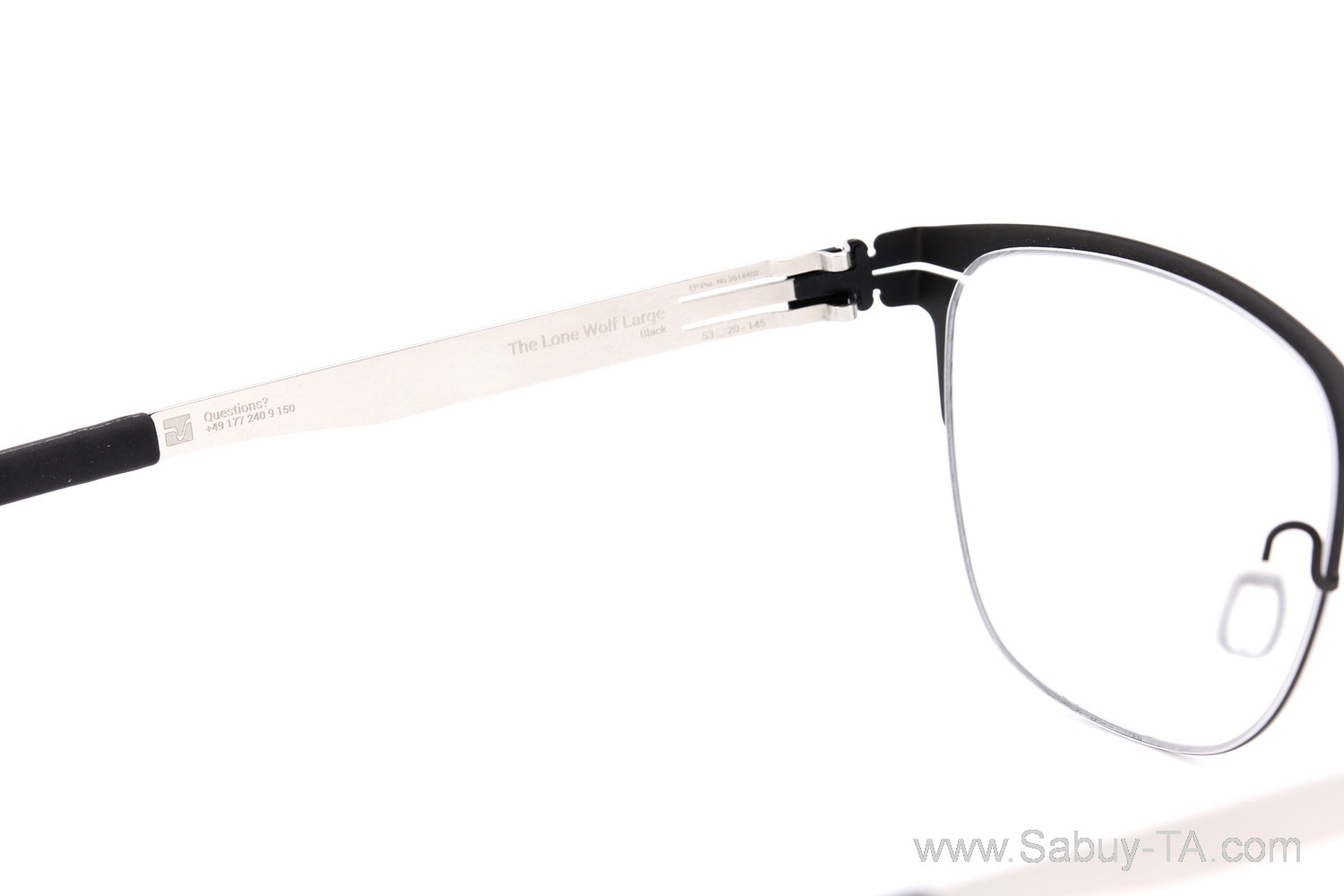 Ic Berlin The Lone Wolf Large. Black