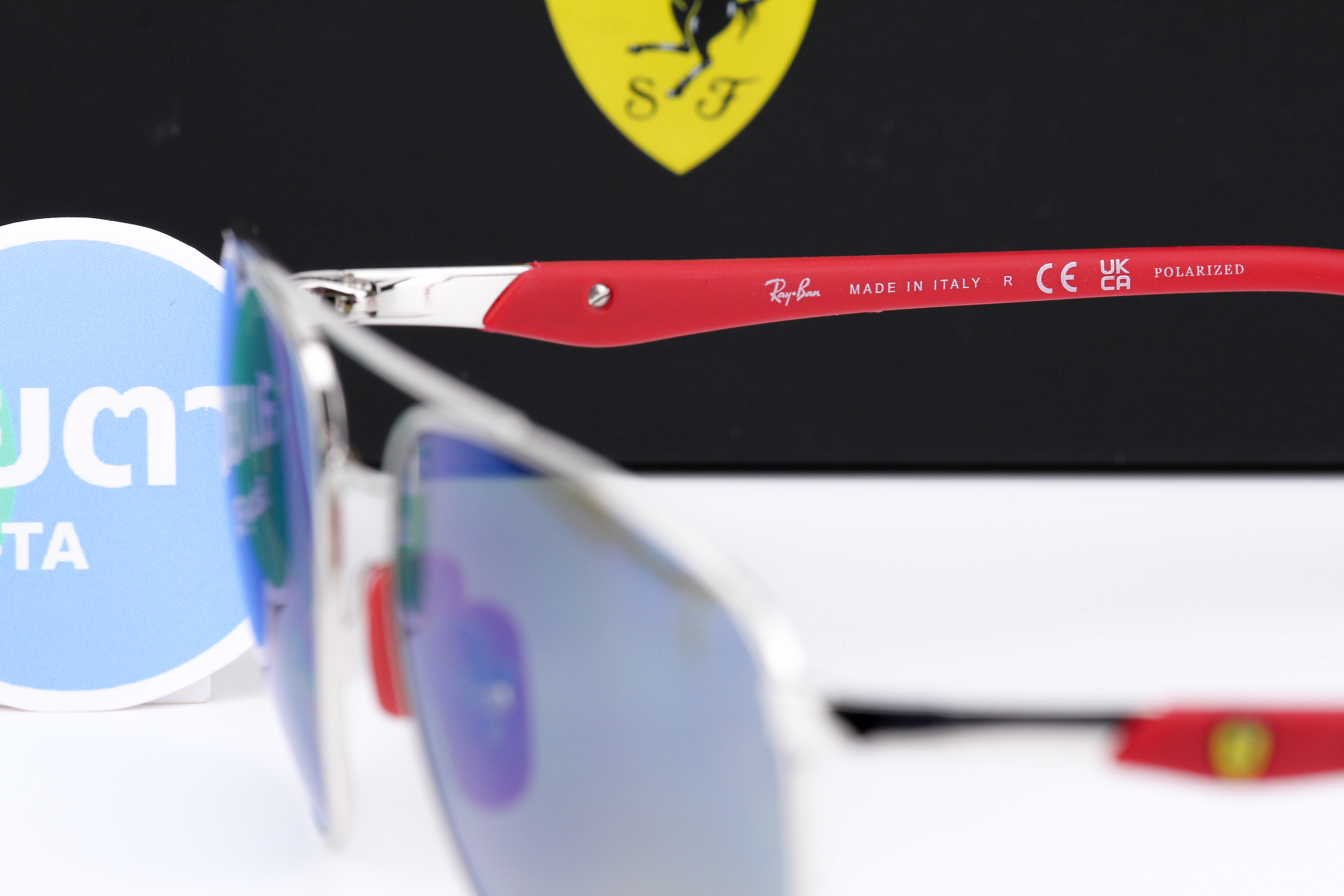 RayBan Ferrari Collection RB3659M F031H0 Polarized Lens
