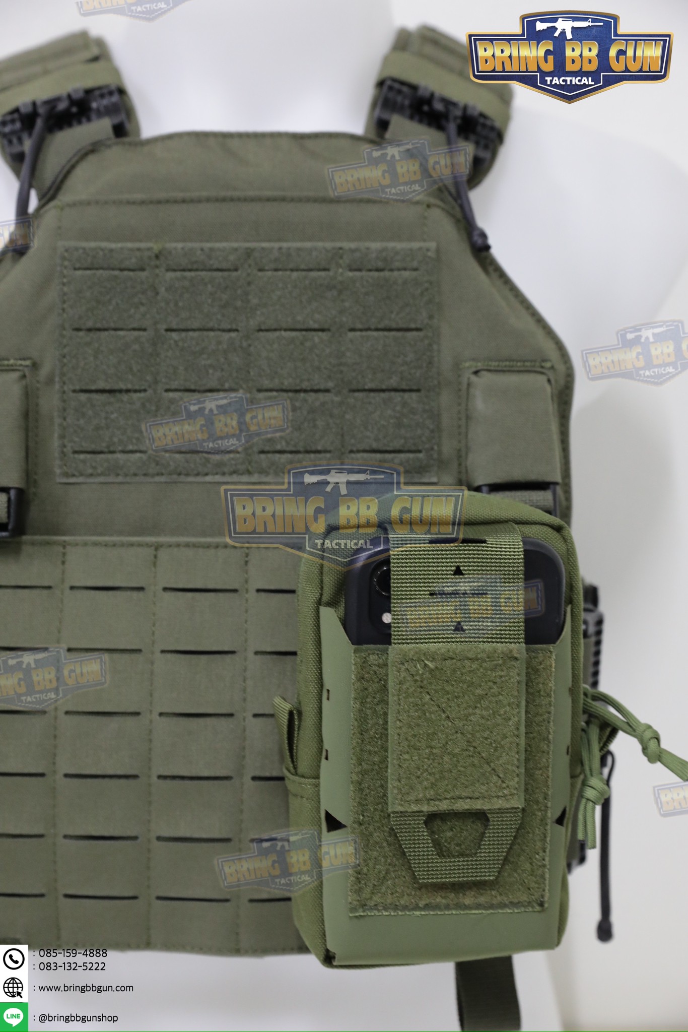 Adapter Molle ปลดไว (ตัวปลดไวสำหรับ Molle) Orpaz Modular System OMS Inserts & Receivers OMS MOLLE Inserts & Receiver Attachment Belt Loop Hunting Vest Magazine Pouch Connection Quick