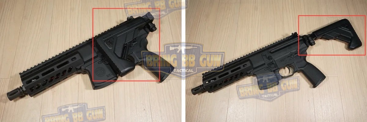 พานท้ายปืนแบบพับได้ รุ่น Telescoping / Folding Stock